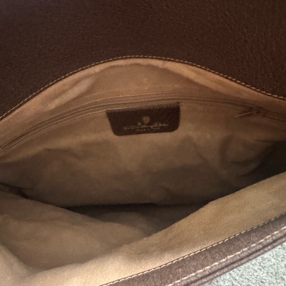 GUCCI vintage monogram clutch - Picture 4 of 5